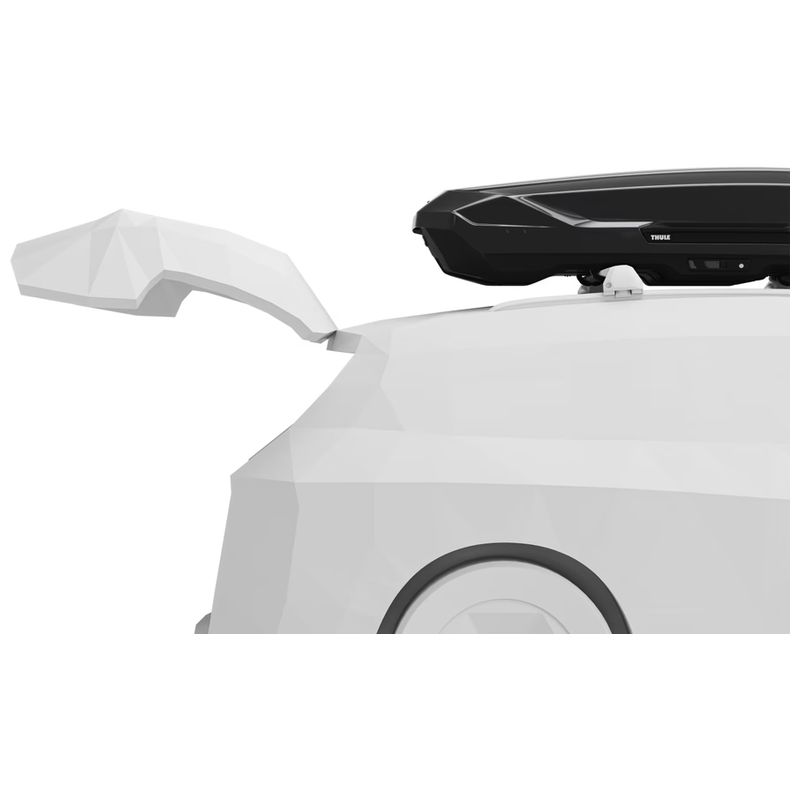 Detalj montaže Thule Motion 3 XL na krovne šine